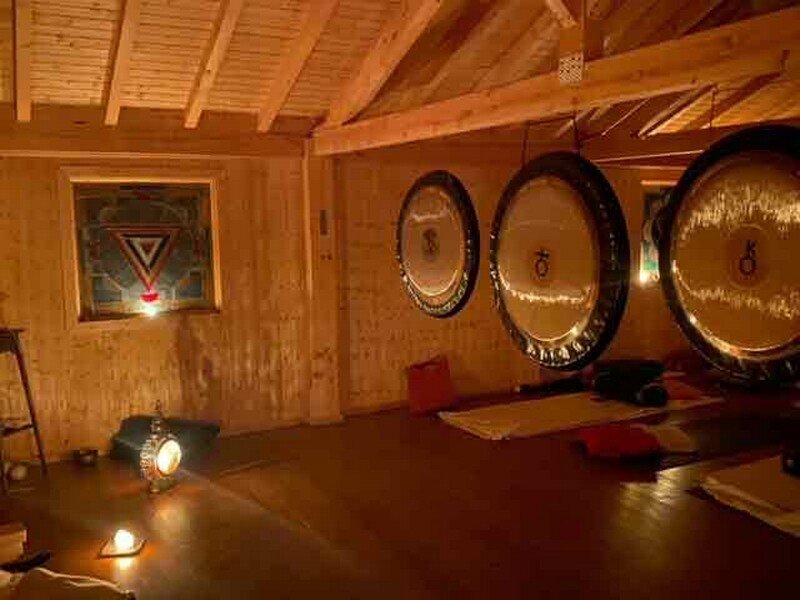 Sound healing gong baths