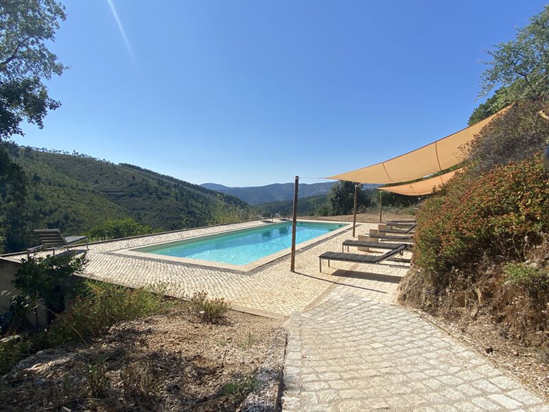 Pool Yoga Retreat Portugal Natural Sea Salt Pool