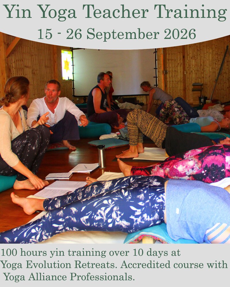 yin yoga teacher training 2026